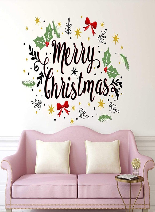 LANSTICK Merry Christmas Sticker for Wall Decoration - Image 1